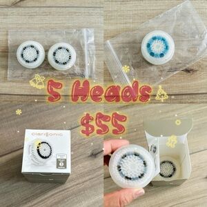 Brand new 5 heads for Clarisonic mia 2 version